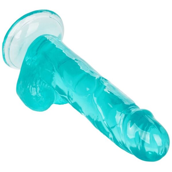 Calex Size Queen Dildo – Azul 15.3 Cm - Imagen 2