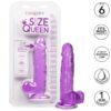 Calex Size Queen Dildo – Lila 15.3 Cm - Imagen 2