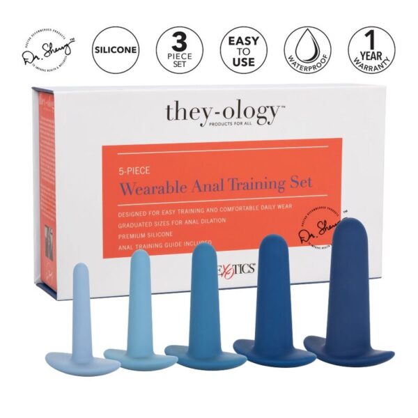Calex Wearable Anal Training Set 5 Pieces - Imagen 2