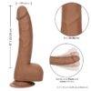 California Exotics Silicone Studs 20.32 Cm Brown - Imagen 2