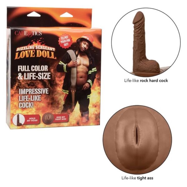 California Exotics Sizzling Sergeant Love Doll Modelo 2 - Imagen 2