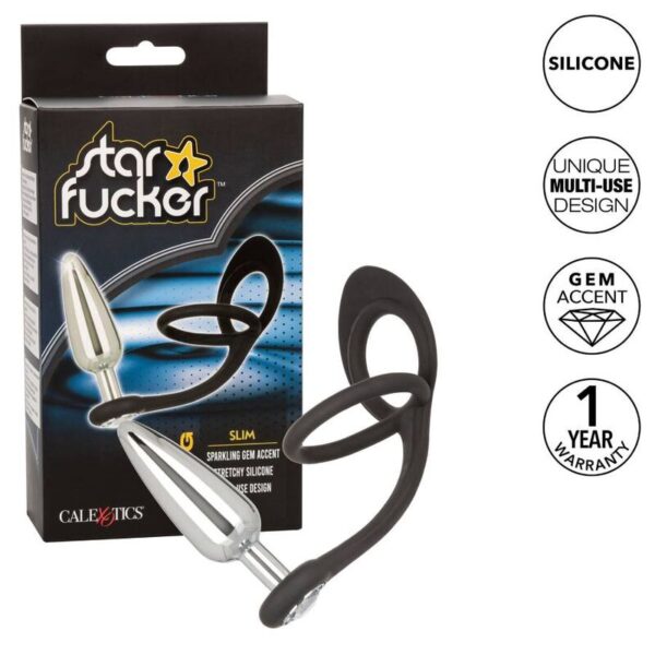 California Exotics Star Fucker Slim Plug - Imagen 2