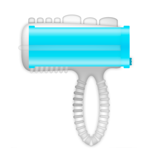 Casual Love-  Casual Ring Tongue Vibrating Azul - Imagen 2