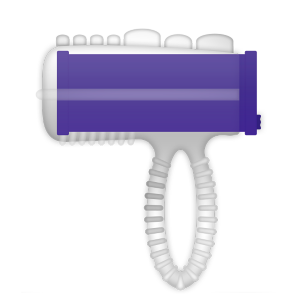 Casual Love- Casual Ring Vibrador Lengua Lila - Imagen 2