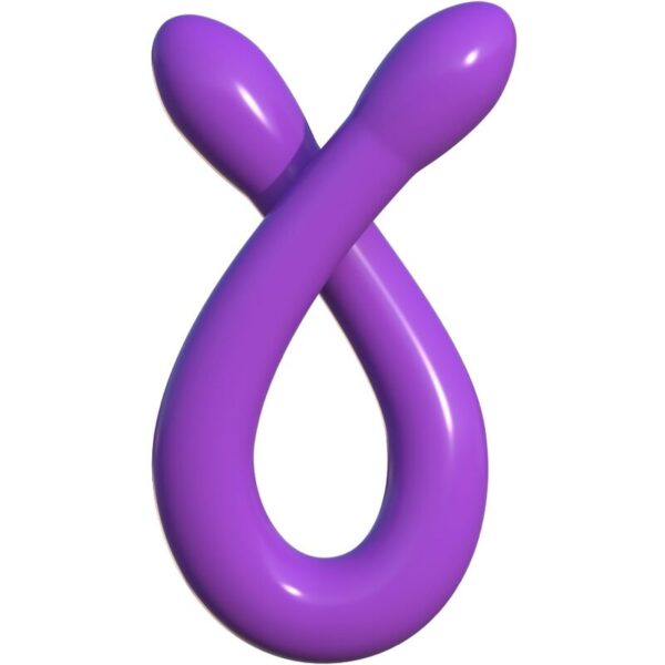 Classix – Dildo Doble Flexible 43.7 Cm Morado - Imagen 2