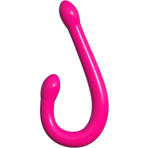 Classix – Dildo Doble Flexible 43.7 Cm Rosa - Imagen 2