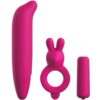 Classix – Kit Para Parejas Con Anillo. Bala Y Estimulador Rosa