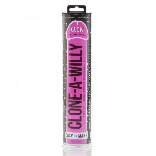 Clone a Willy – Clonador Pene Rosa Luminiscente Con Vibrador