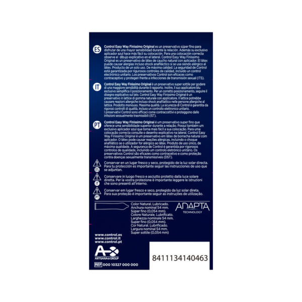 Control – Adapta Easy Way Finissimo 10 Units - Imagen 2