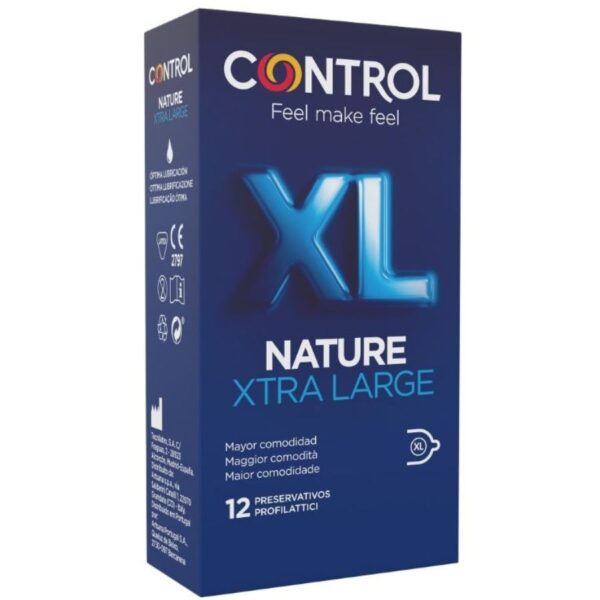 Control – Adapta Nature Xl Preservativos 12 Unidades