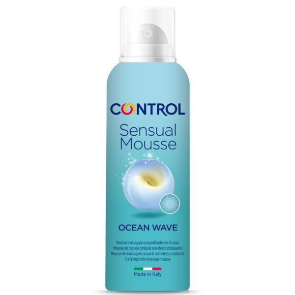 Control – Crema Masaje Mousse Sensual Wave 125 Ml