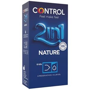 Control – Duo Natura 2-1 Preservativo + Gel 6 Uds