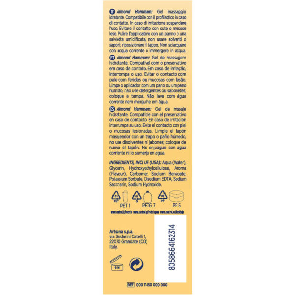 Control Masaje Gel 3 En 1 Leche DE Almendra 200 Ml - Imagen 2