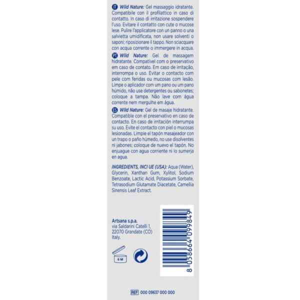 Control – Wild Nature Gel Masaje 3 En 1 200 Ml - Imagen 2