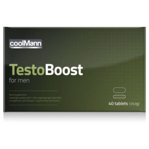 Cobeco – Coolmann Testo Boost Potenciador Con Tribulus Terrestris 40 Tabs