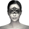Coquette Chic Desire – Antifaz Encaje Negro Fino - Imagen 2