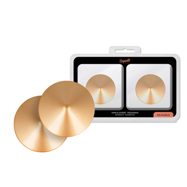 Coquette Chic Desire – Cubre Pezones Circulos Dorados