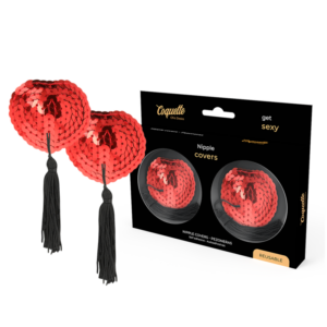 Coquette Chic Desire – Cubre Pezones Rojo