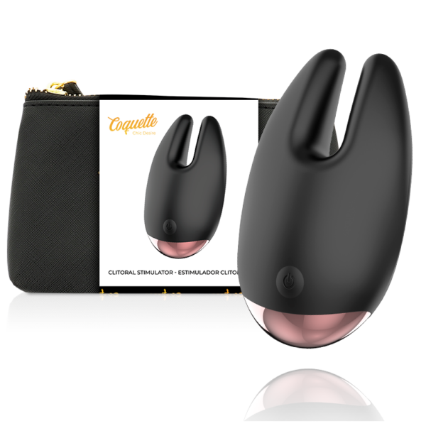 Coquette Chic Desire – Estimulador Clítoris Negro / Gold