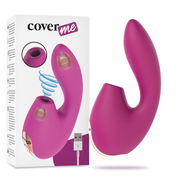 Coverme – Clitoral Succion & Vibrador Potente G-spot Rush - Imagen 2