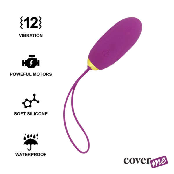 Coverme – Huevo Control Remoto Lapi Lila