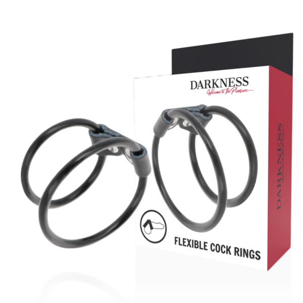 Darkness – Anilla Flexible Doble Para El Pene