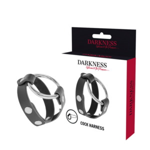 Darkness – Anillo Para Pene Y Testículos Bdsm