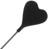 Darkness – Fusta Con Pluma Love Negro 40 Cm - Imagen 2