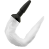 Darkness – Plug Anal Silicona Con Cola Blanca - Imagen 2