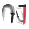 Darkness – Plug Anal Silicona Con Cola Gris