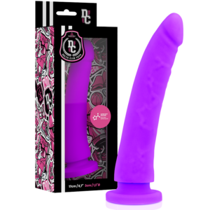 Delta Club –  Toys Dildo Lila Silicona Medica 17 X 3 Cm