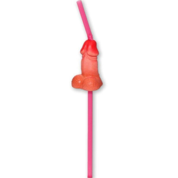 Diablo Picante – Bolsa 5 Pajitas Pene Grande Natural