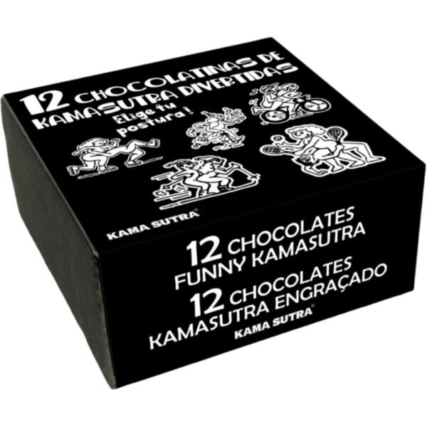 Diablo Picante – Caja DE 12 Chocolatinas Con Posturas Del Kamasutra