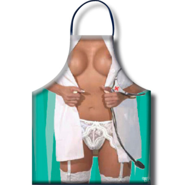 Diablo Picante – Delantal Enfermera Mujer