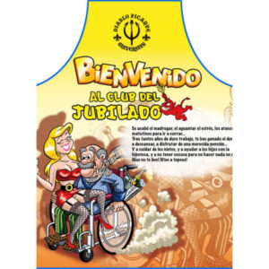 Diablo Picante – Delantal Jubilado Texto Español