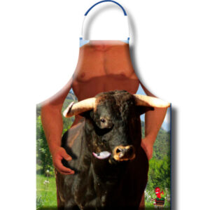 Diablo Picante – Delantal Toro