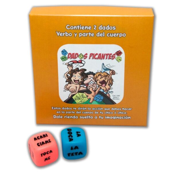 Diablo Picante – Juego 2 Dados Acción Y Parte Del Cuerpo