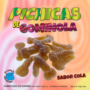 Diablo Goloso – Pichitas DE Gominola Cola
