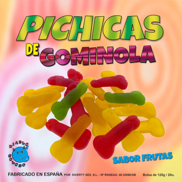 Diablo Goloso – Pichitas DE Gominola Frutas