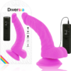 Diversia – Dildo Flexible Con Vibracion 21.5 Cm – Lila - Imagen 2