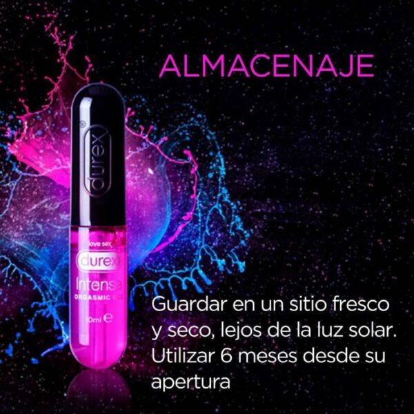 Durex – Gel Lubricante Intense Orgasmic 10ml - Imagen 2