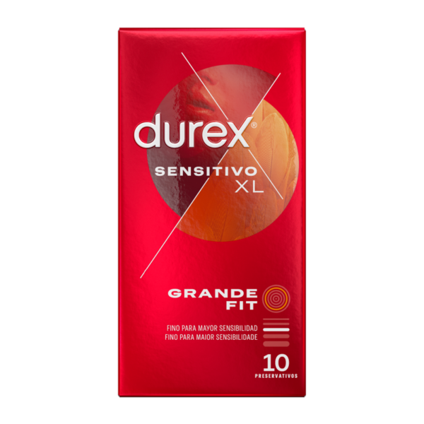 Durex – Preservativos Sensitivo Xl 10 Unidades - Imagen 2