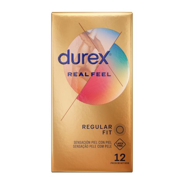 Durex – Real Feel 12 Unidades - Imagen 2