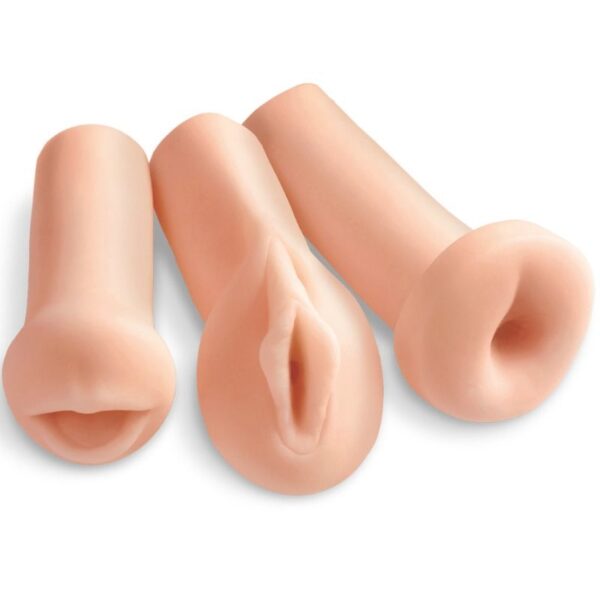 Extreme Toyz All 3 Holes Kit 3 Masturbadores - Imagen 2