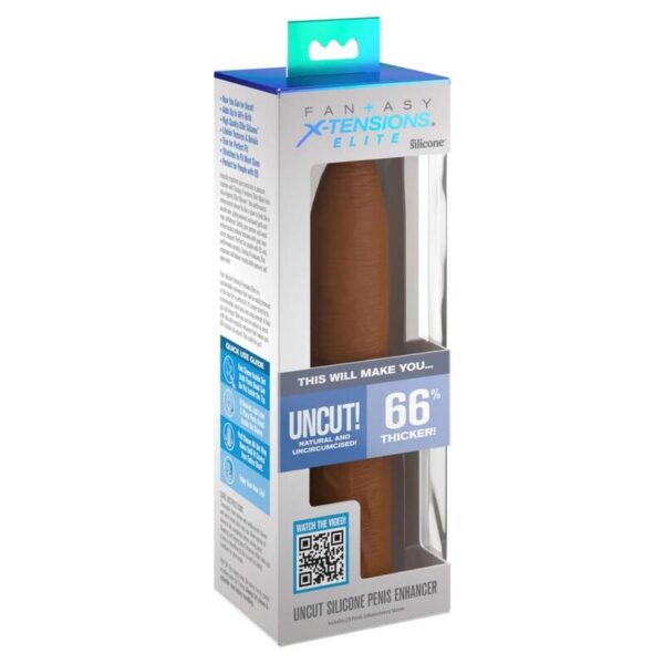 Fantasy X- Tensions – Pipedreams Extension Sleeve Uncut 17.78 Cm Caramel - Imagen 2