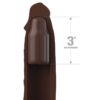 Fantasy X- Tensions – Pipedreams Extension W Strap 17.78 Cm Brown - Imagen 2