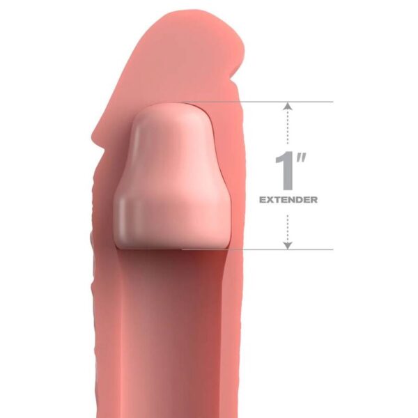 Fantasy X- Tensions – Pipedreams Sleeve 17.78 Cm + 2.54 Cm Plug Skin - Imagen 2