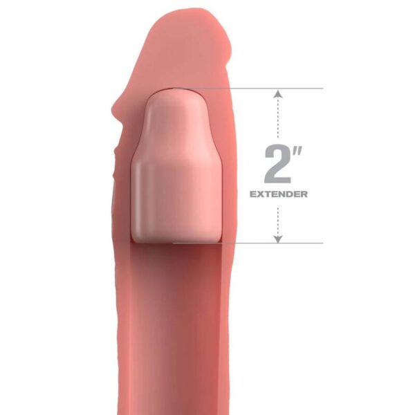 Fantasy X- Tensions – Pipedreams Sleeve 20.32 Cm + 5.00 Cm Inch Plug Skin - Imagen 2