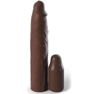 Fantasy X- Tensions – Pipedreams Sleeve 22.86 Cm + 7.62 Cm Plug Brown
