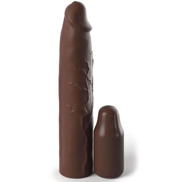 Fantasy X- Tensions – Pipedreams Sleeve 22.86 Cm + 7.62 Cm Plug Brown